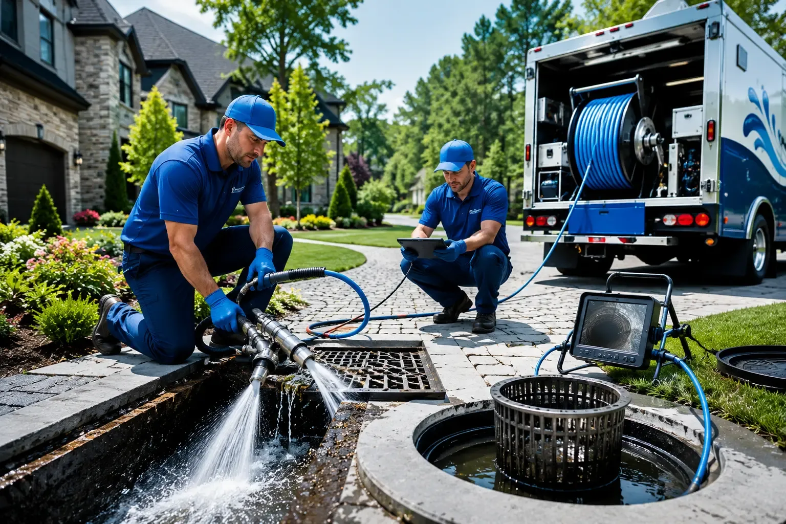 Local outdoor drain cleaning professionals in Braddock, ND